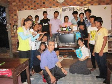 カンボジア/日本語教室運営への支援活動